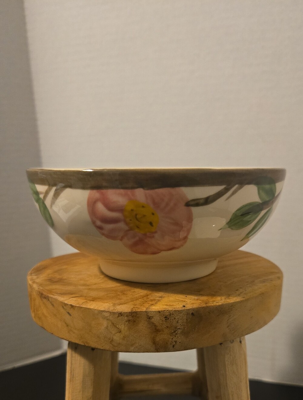 Desert Rose Oatmeal Ceral Dessert Bowl 5.5" Franciscan Made In England Lot Of 2